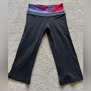 Reversible Lululemon crop leggings
